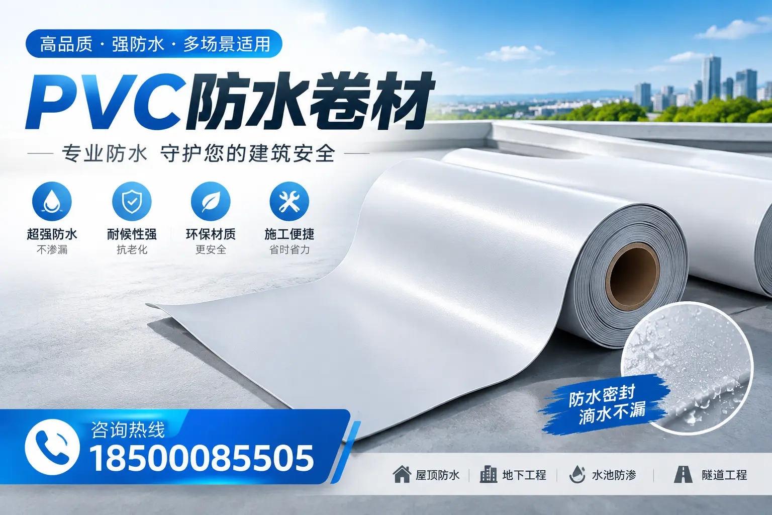 PVC防水卷材的市场竞争分析，扬州品牌选择参考